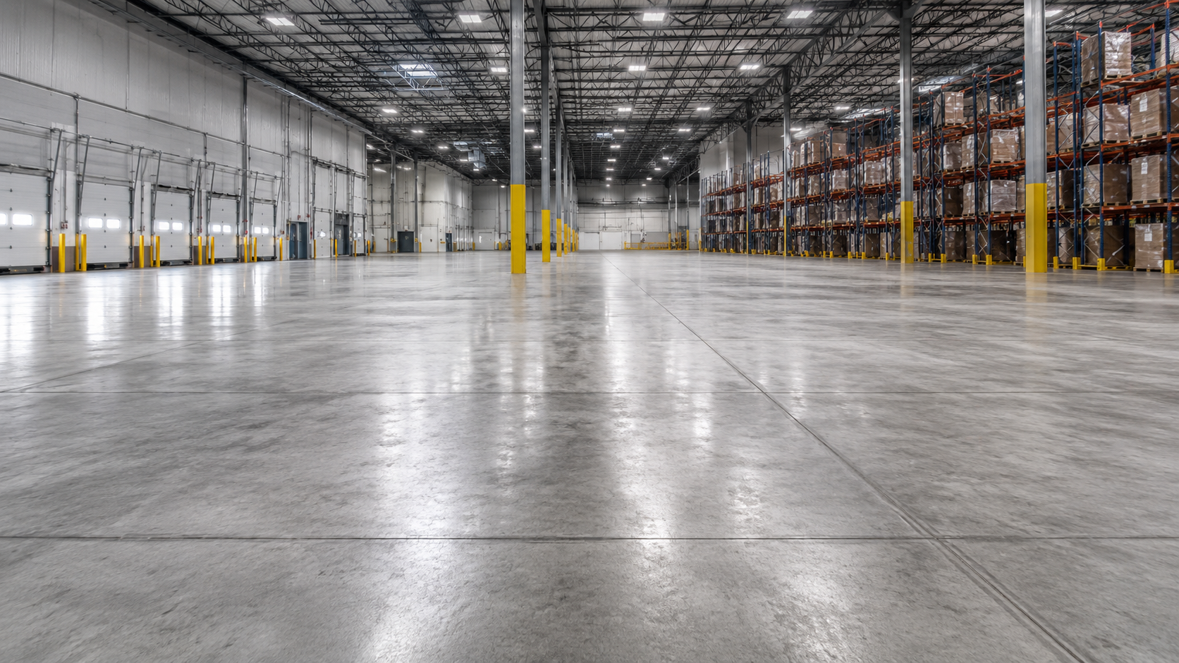 Warehouse concrete floor, Kansas City metro
